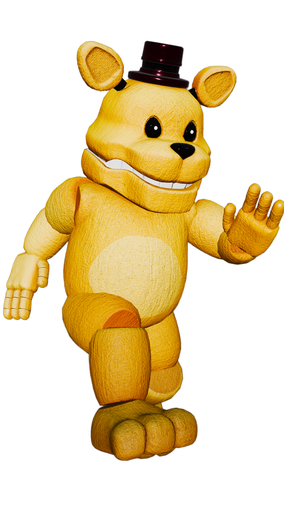 Sprinting Fredbear